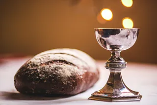 Brot und Weinkelch